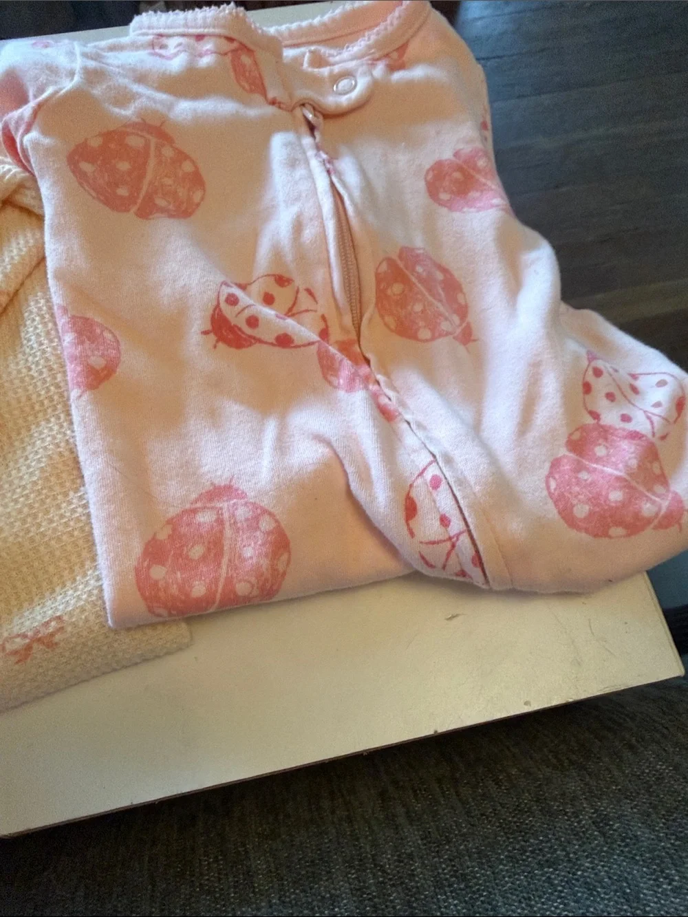 Carter's 3 piece set New w tags 6 months & sleepers, sweater,0-6 months lot